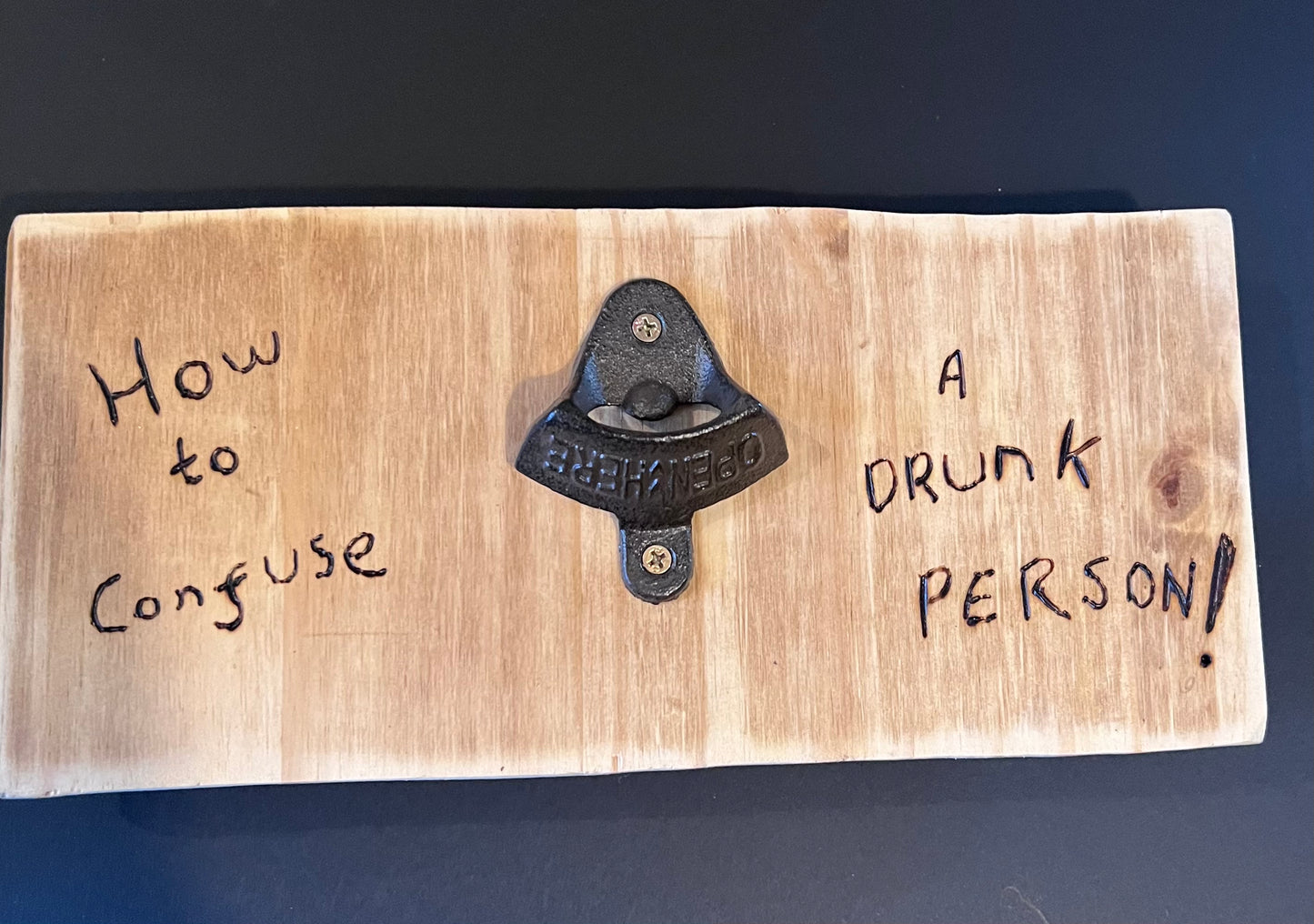 Working Bottle opener