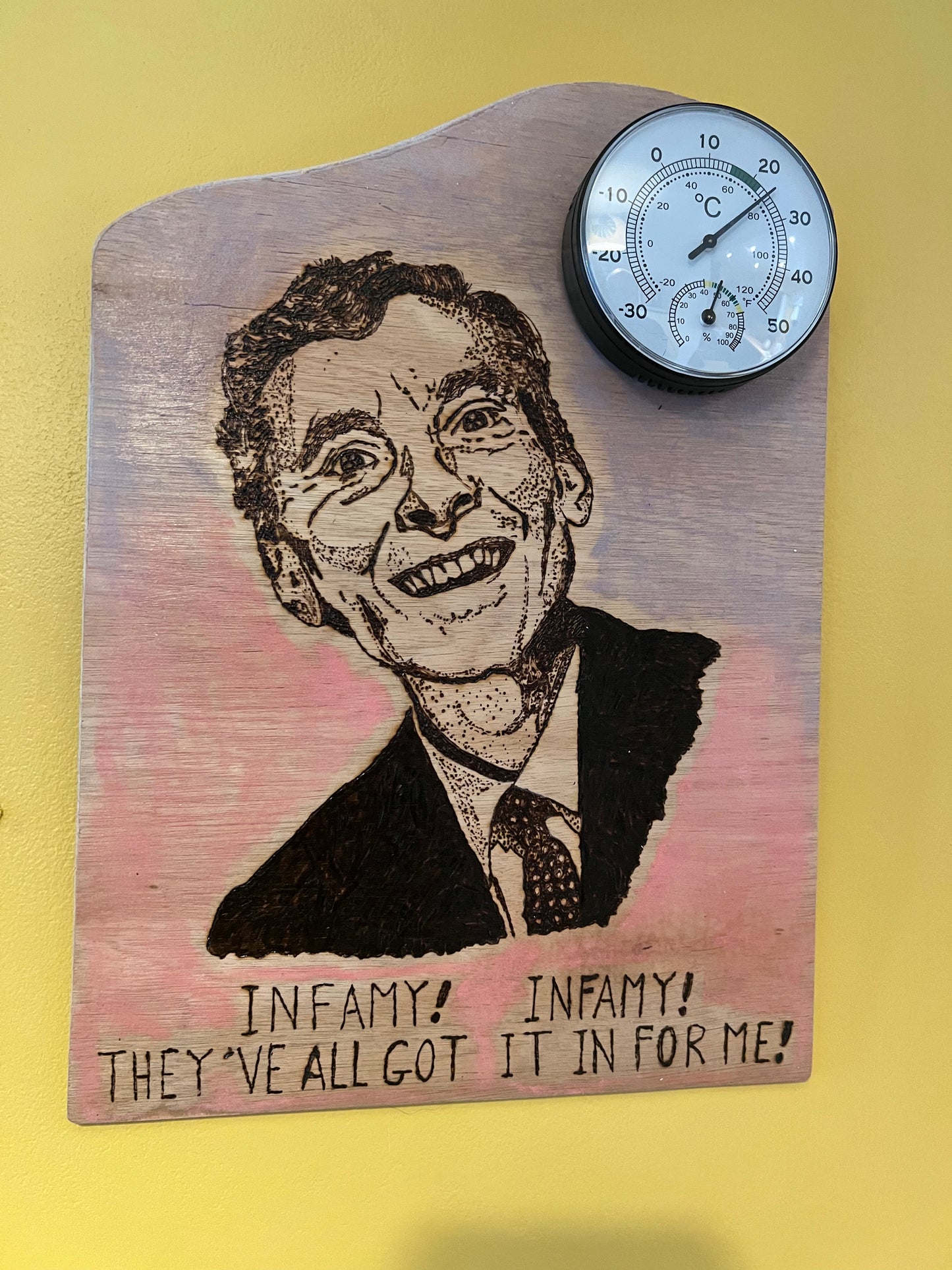 Kenneth Williams thermometer