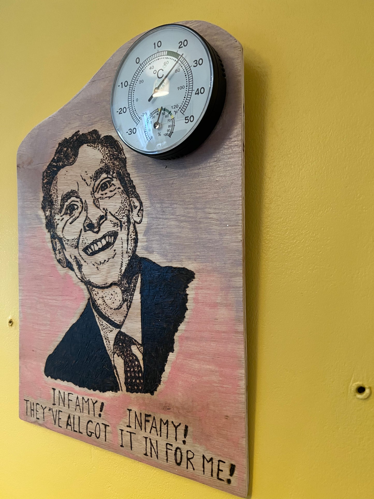 Kenneth Williams thermometer