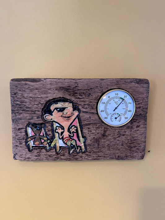 Mr Bean and Teddy Thermometer