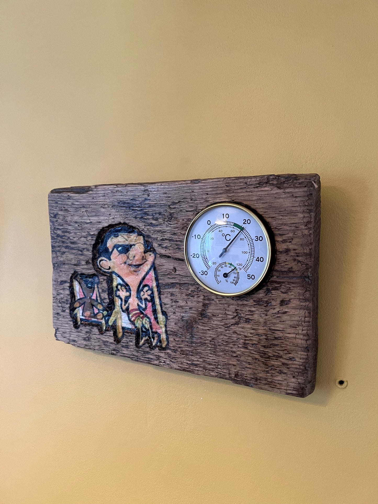 Mr Bean and Teddy Thermometer