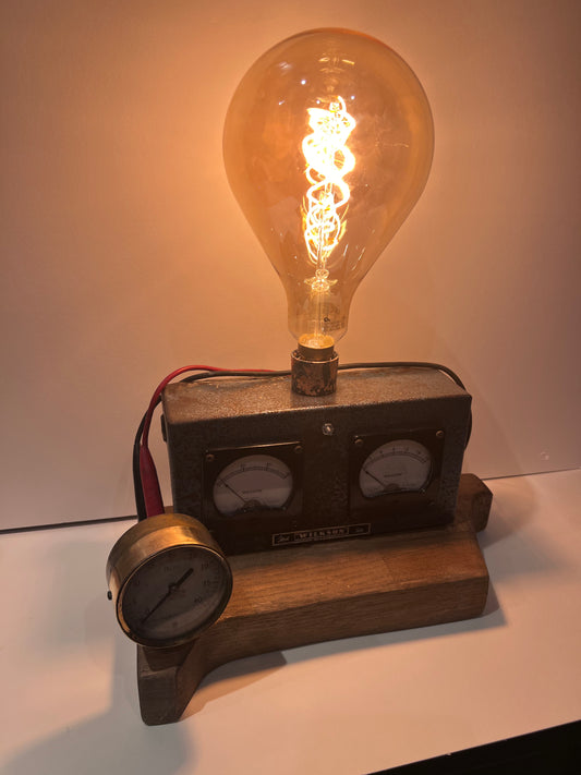 Steampunk style lamp