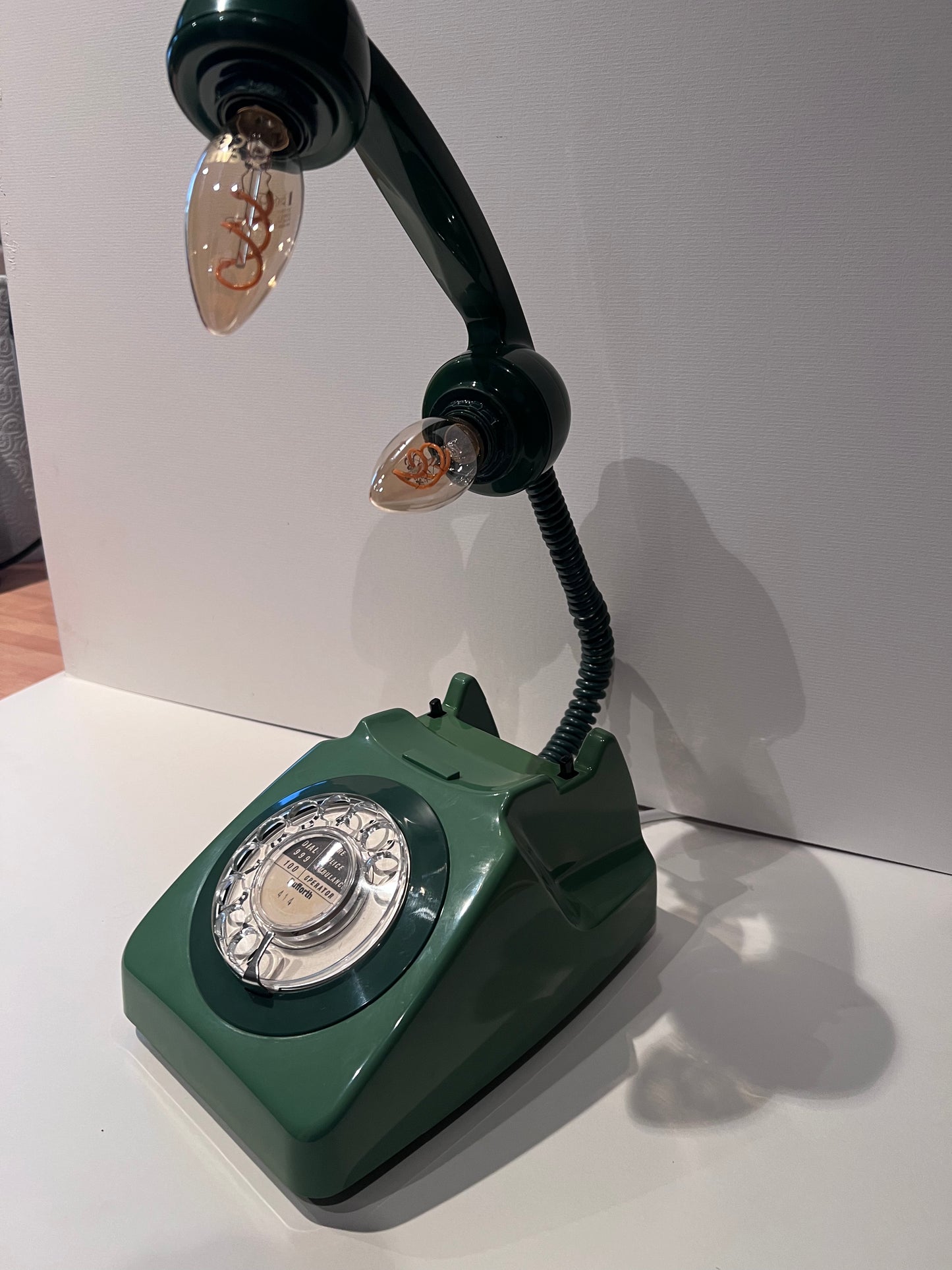 Telephone lamp