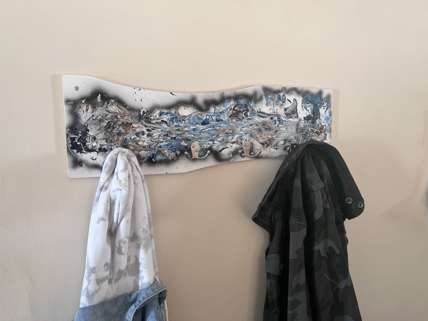 Fluid Art coat Rack