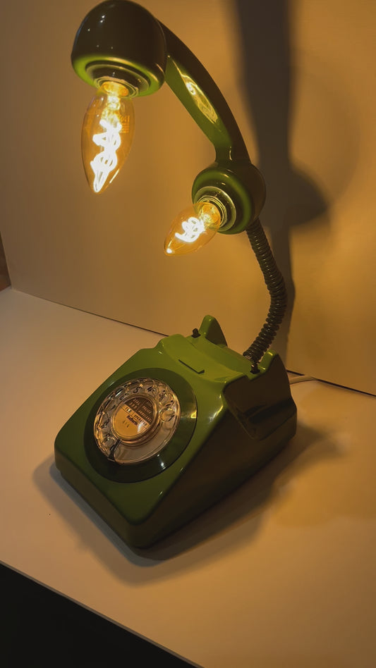 Telephone lamp