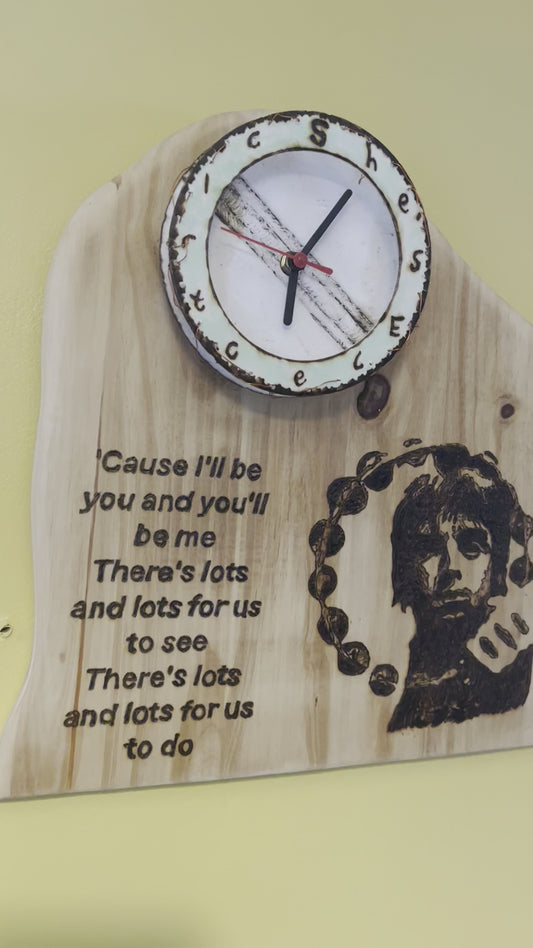 Noel Gallagher clock